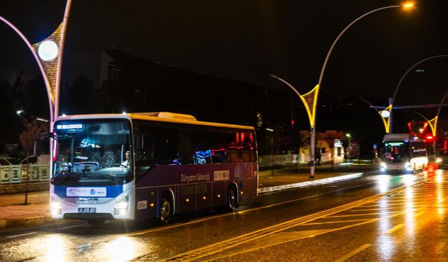 Kocaeli Büyükşehir Belediyesi Antalya'ya otobüs gönderiyor