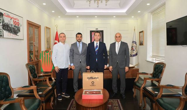 Kaymakam Öztürk'e Kulüpler Şampiyonası'na davet ziyareti