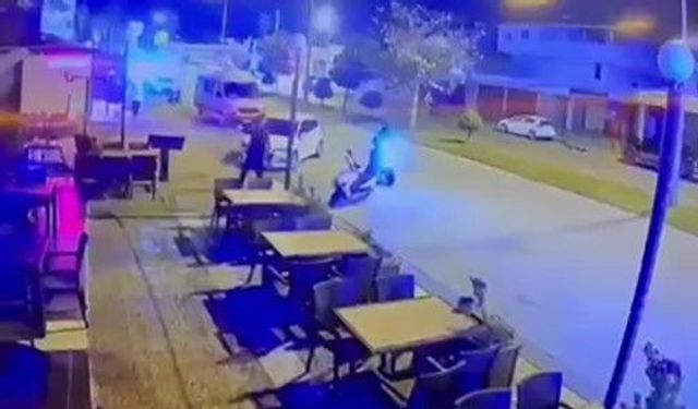 Motosikletle gelip, kurşun yağdırdılar