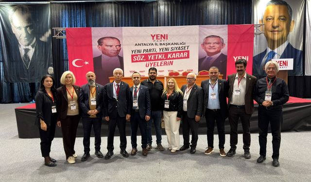 Yeni Partide Alanya’yı iki isim temsil edecek