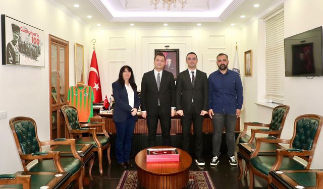 Yeni Sendika’dan Kaymakam Öztürk’e ziyaret