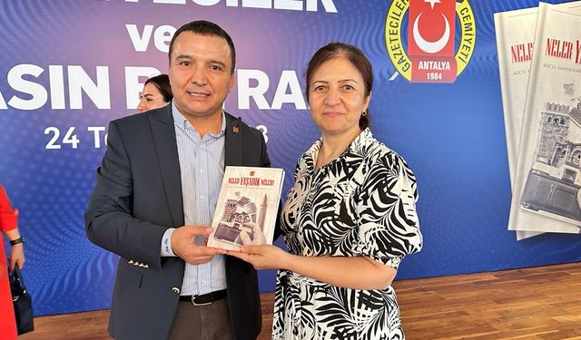 Antalyalı gazeteciler kitap yazdı