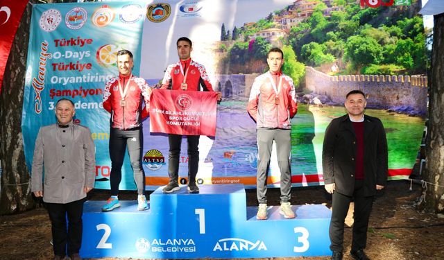 Alanya'da heyecan dolu Oryantiring yarışları devam ediyor