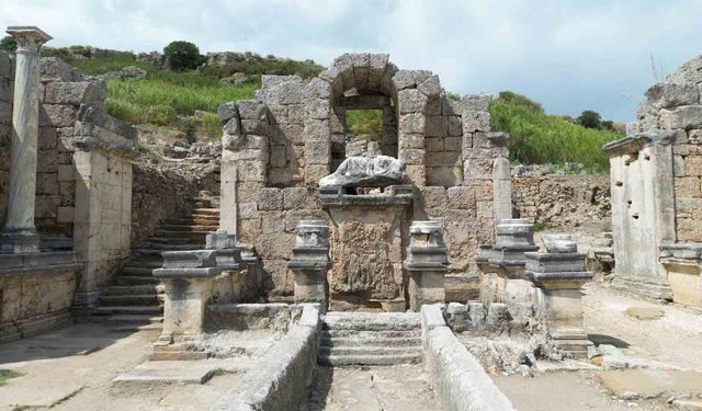 Antalya'da bin 800 yıl aradan sonra suyla buluşacak
