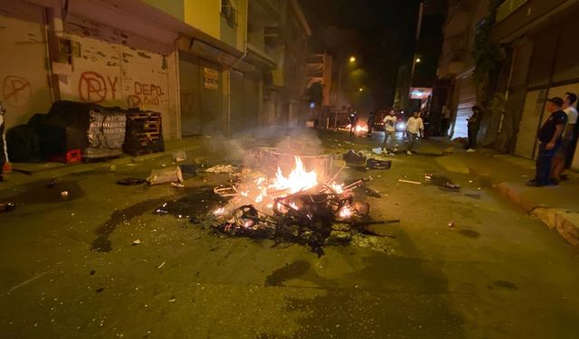 Antalya'da o ilçesinde ortalık karıştı! Suriyelilere ait her şeyi yakıp, yıktılar