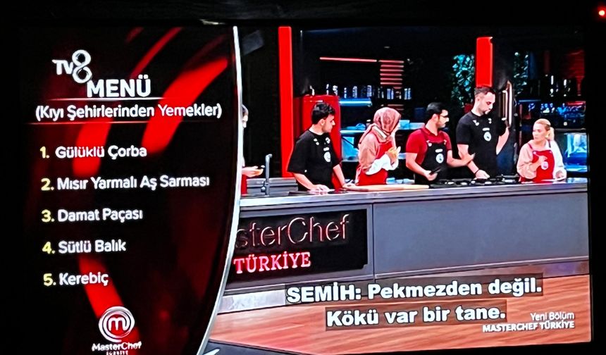 Masterchef’e Alanya’nın tescilli lezzeti damga vurdu