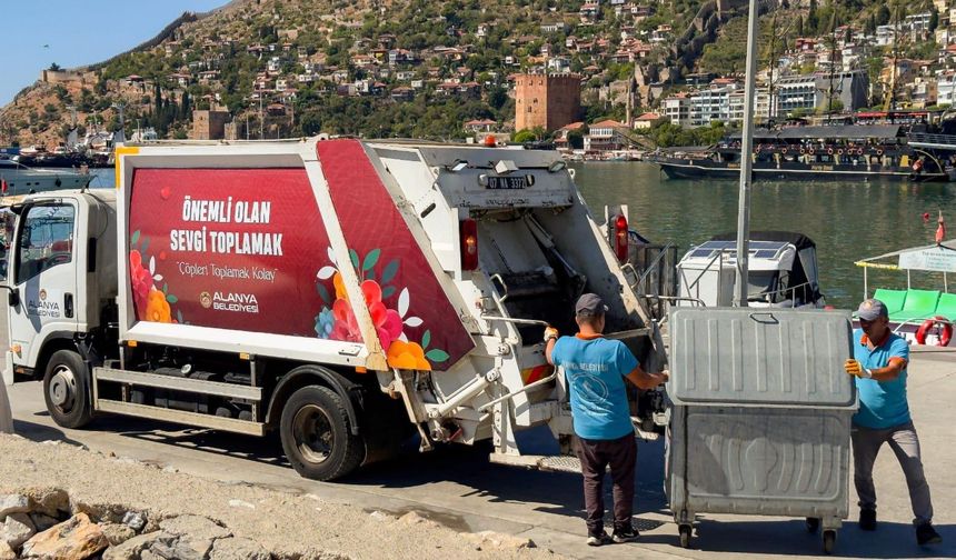 Alanya Belediyesi’nden çöp aracı açıklaması