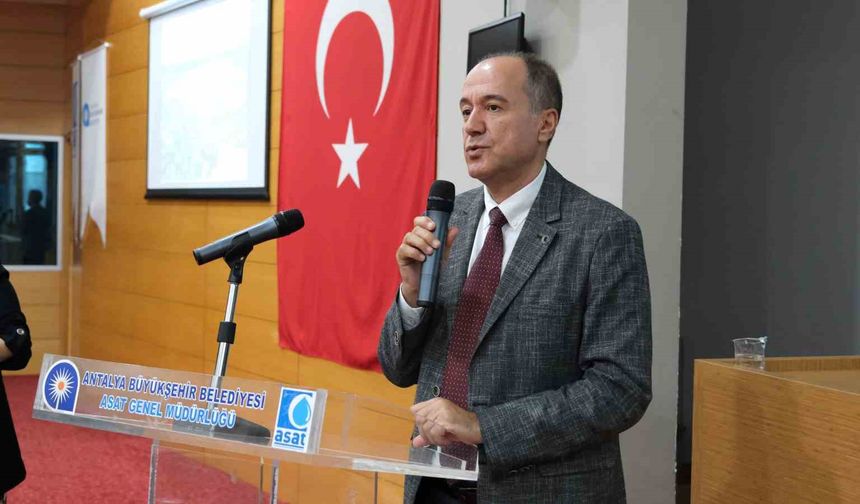 Antalya’da su kaynaklarıyla ilgili kritik uyarı