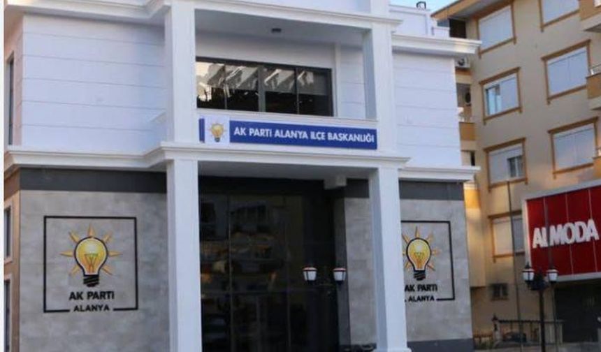 AK Parti Alanya İlçe Danışma Meclisi düzenliyor
