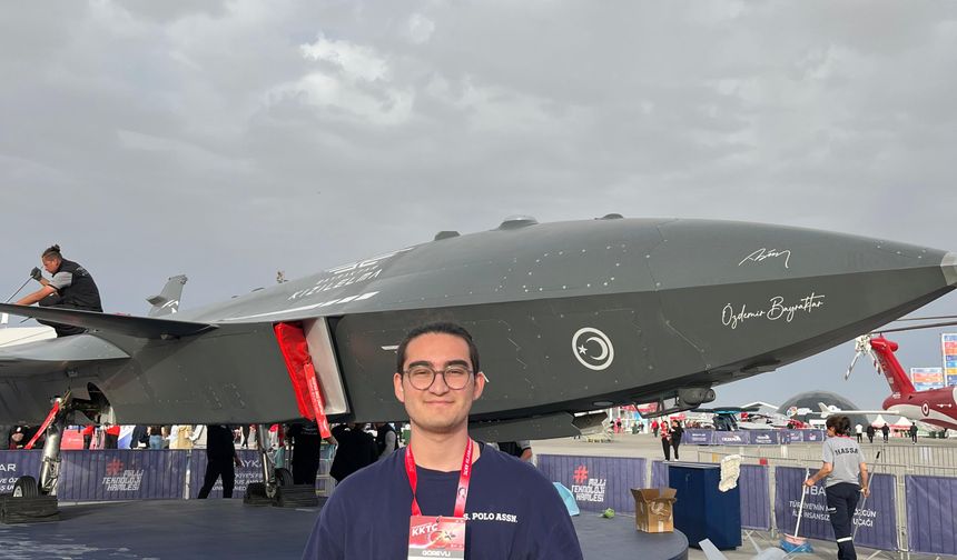Alanyalı mucide TEKNOFEST'te görev