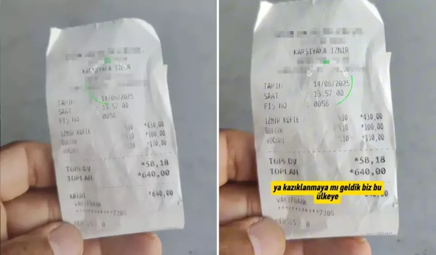 Fişi gören gurbetçi isyanı bastı: Adeta soyuldu