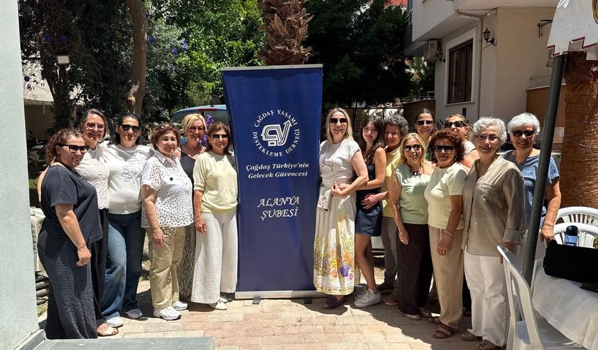 ÇYDD Alanya'da yurt sevinci