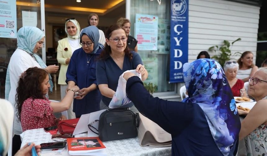 Alanya'da 'Hayat Dolu Buluşmalar' programı tamamlandı