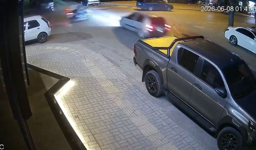Alanya’da yürekler ağza geldi! Çarpışma anı saniye saniye kaydedildi
