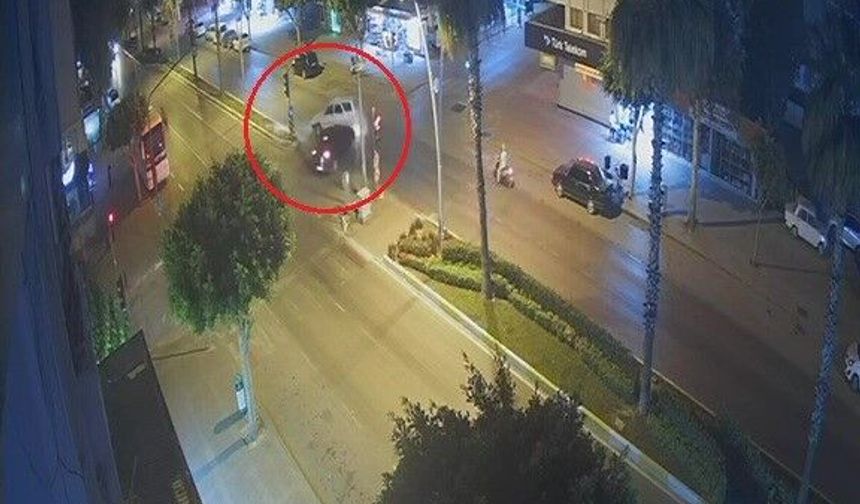 Manavgat'ta kırmızı ışık faciası