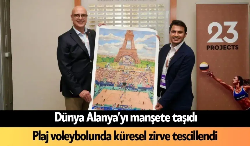 Dünya Alanya’yı manşete taşıdı: Plaj voleybolunda küresel zirve tescillendi