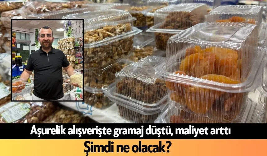 Aşurelik alışverişte gramaj düştü, maliyet arttı: Şimdi ne olacak?