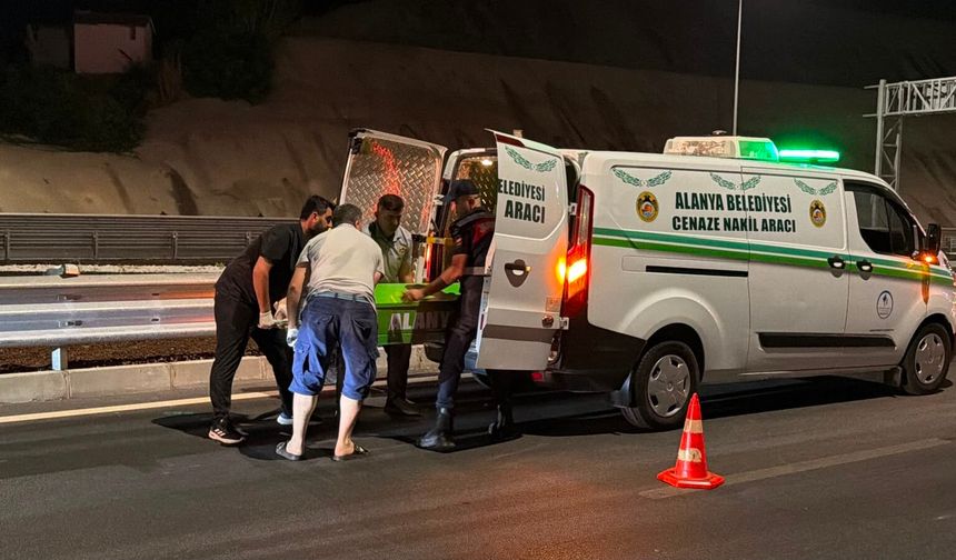 Alanya Doğu Çevre Yolu’nda ölen motosikletlinin kimliği belli oldu