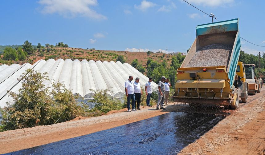 Alanya'da o mahalleye verilen söz yerine getirildi