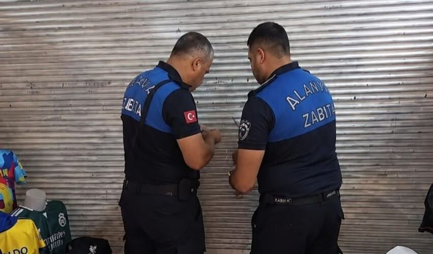 Alanya'da turisti darp etti! Butik mühürlendi