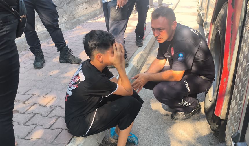 Antalya'da çakmakla oyunun sonu kötü bitti