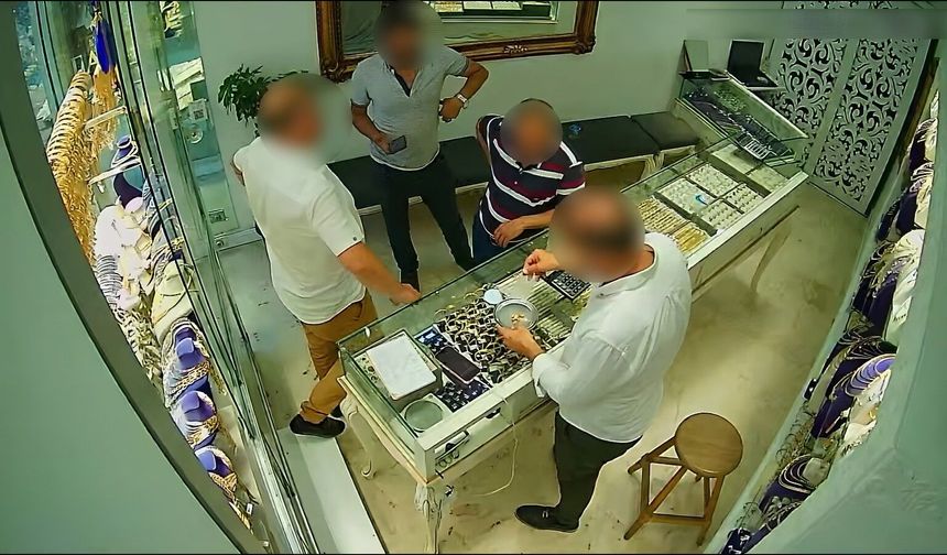 Antalya'da kuyumculara 'altın diş' oyunu