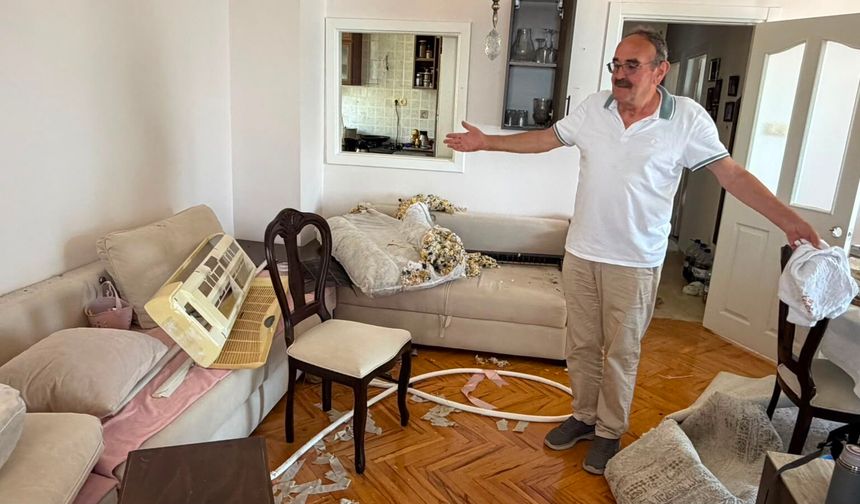 Böyle soygun görülmedi! Alanya'da evi adeta yağmalandı