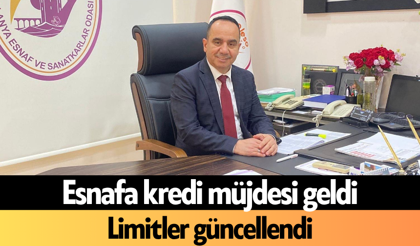 Alanya esnafına kredi müjdesi geldi