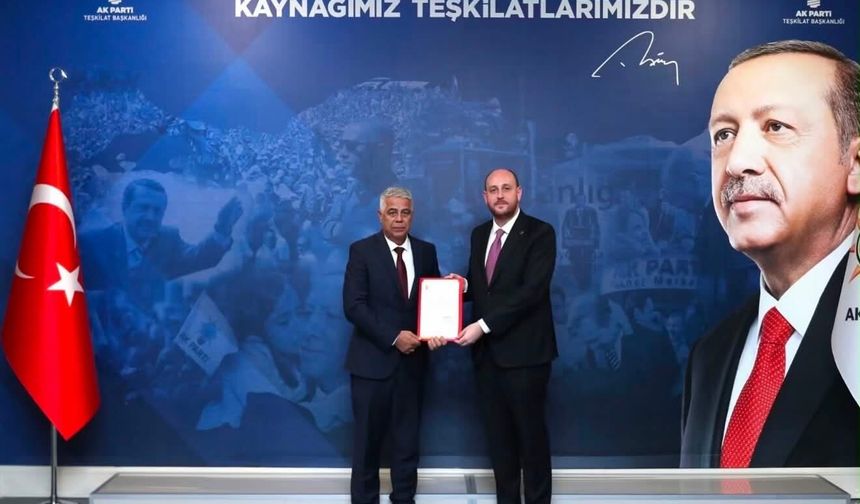 AK Parti Manavgat’ta görev değişimi