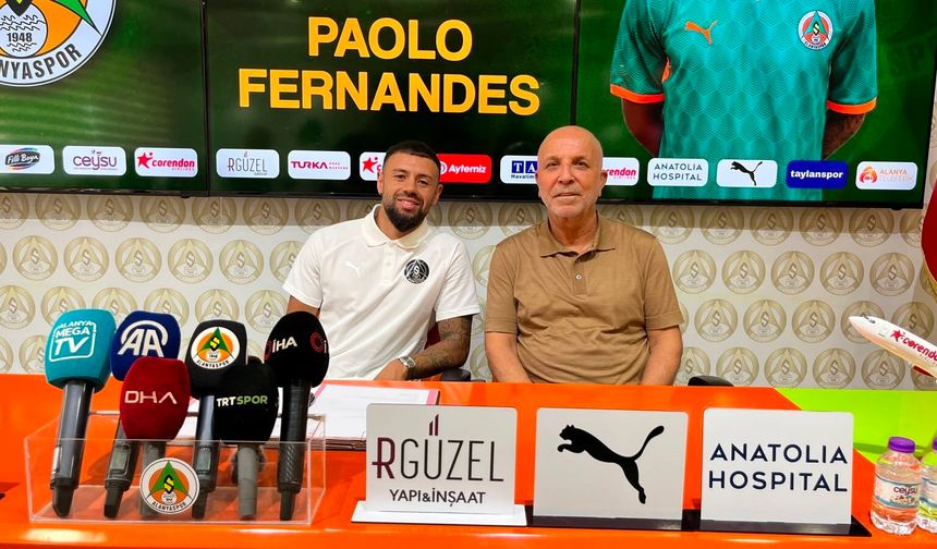 Corendon Alanyaspor transferi tamamladı: Paolo Fernandes'i kiraladı