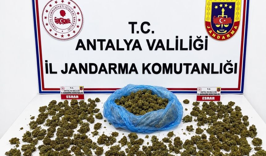 Alanya'da talimat sonrası 4 şüpheli gözaltında