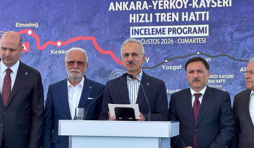 Antalya hızlı tren ağına bağlanıyor: Bakan müjdeledi