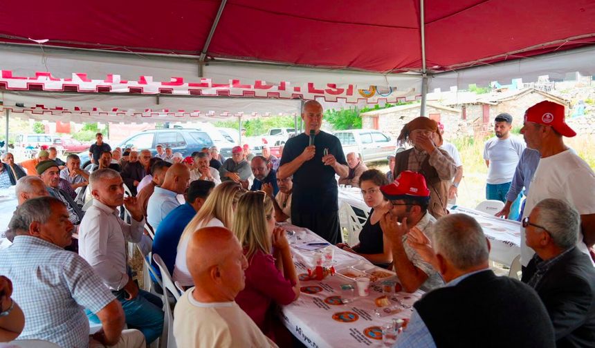 Alanya’nın yaylalarında Başkan Özçelik mesaisi: Vatandaşların taleplerini dinledi