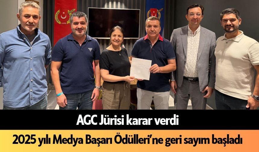 AGC Jürisi karar verdi: 2025 yılı Medya Başarı Ödülleri’ne geri sayım başladı
