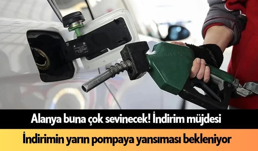 Alanya buna çok sevinecek! İndirim müjdesi