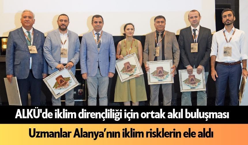 ALKÜ'de iklim dirençliliği için ortak akıl buluşması