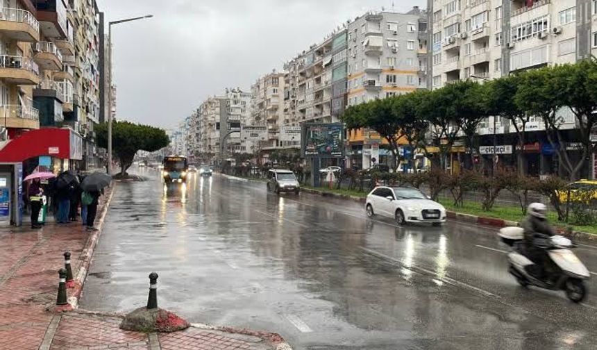 Antalya'da pazartesi günü hava değişiyor
