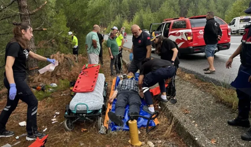 Antalya Akseki’de kahreden kaza: Hastaneden yeni taburcu olmuştu