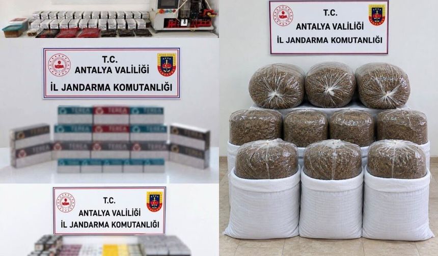 Alanya, Döşemealtı, Aksu’da şok operasyon