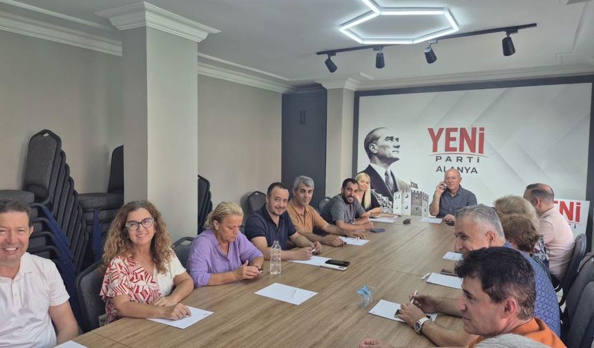 Yeni Parti Alanya'da açılıyor! Vekiller geliyor