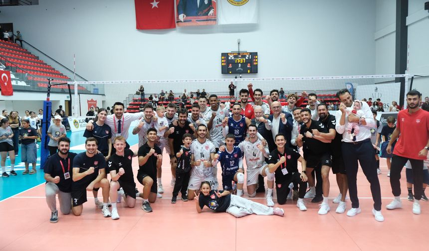 ON Hotels Alanya Belediyespor, İstanbul Gençlik Spor’u 3-0 mağlup etti