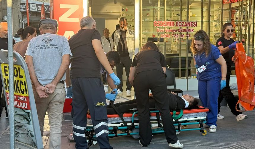 Serik'te motosiklet kazası: 2 yaralı