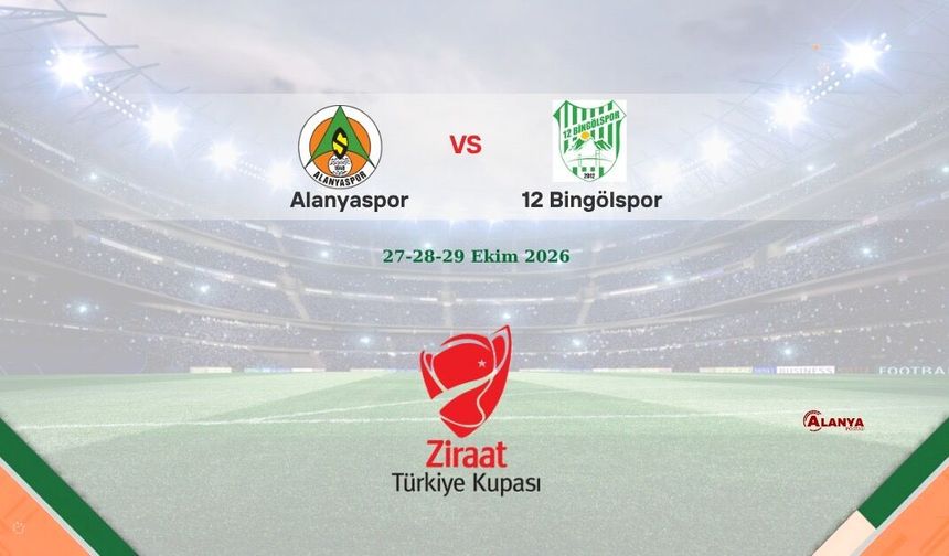 Alanyaspor’un kupadaki rakibi 2. Lig’den
