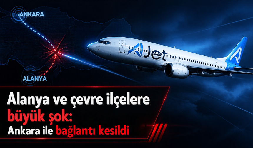 Alanya ve çevre ilçelere büyük şok: Ankara ile bağlantı kesildi