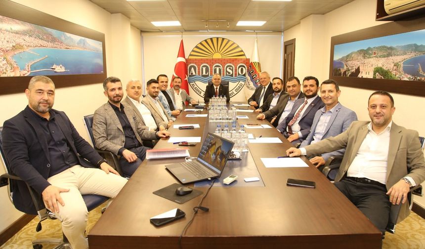 ALTSO’da görev dağılımı tamam: İşte başkan yardımcıları