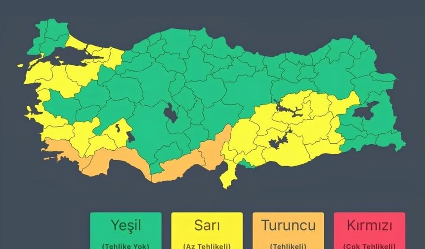 Antalya diken üstünde! Bakan turuncu kodlu uyarıyı duyurdu