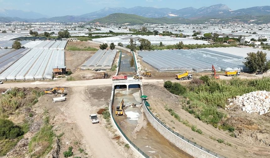 Antalya'yı sel felaketinden kurtaracak proje