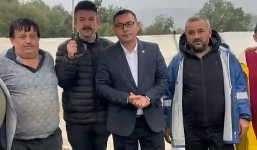 SON DAKİKA: Alanya'da sağanak seraları yıktı
